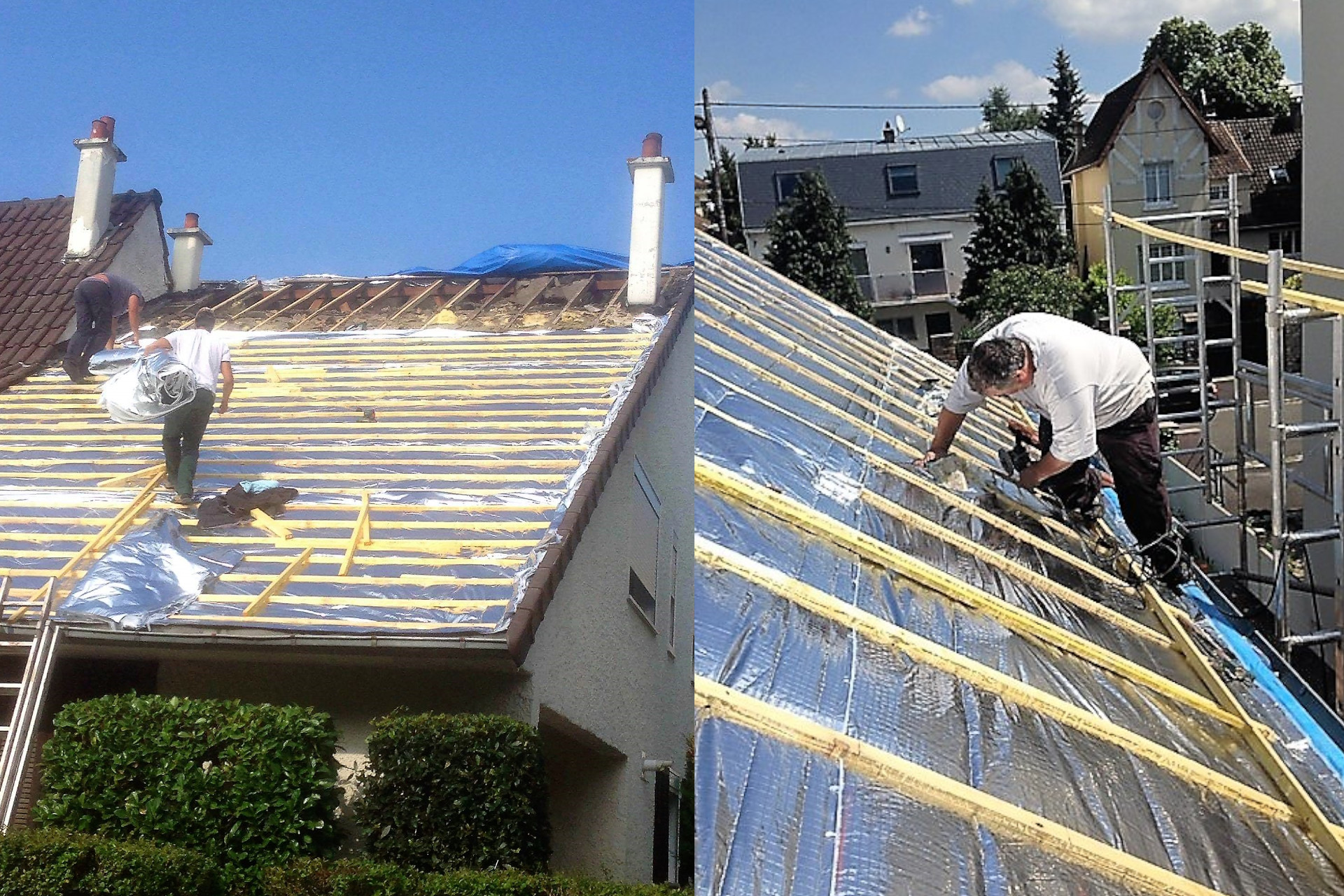 isolation extérieur laine de verre ou roche BK Renov 91